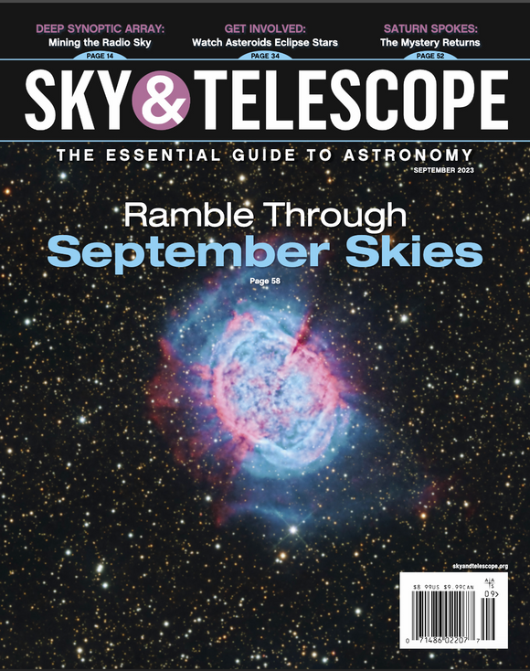 Sky & Telescope September 2023 Magazine