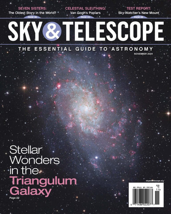 Sky & Telescope November 2024 Magazine