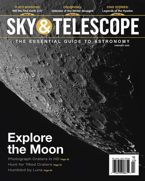 Sky & Telescope February 2026 Magazine – ShopAtSky.Com