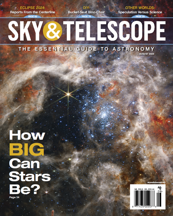 Sky & Telescope August 2024 Magazine