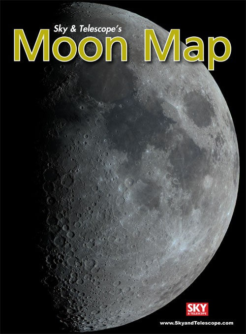 Moon Map (Unlaminated)