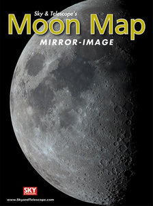 Mirror-Image Moon Map (Laminated)