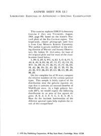Spectral Classification Lab Answer Sheet - Spectral Classification Lab – ShopAtSky.Com