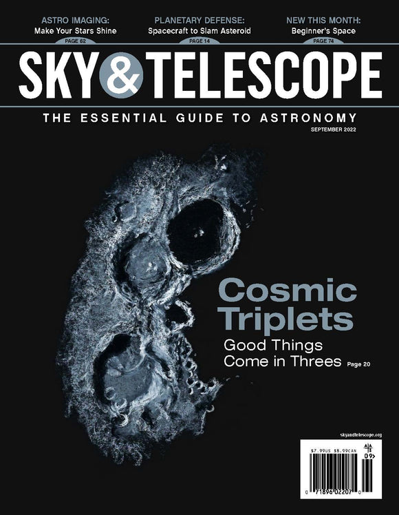 Sky & Telescope September 2022 Magazine