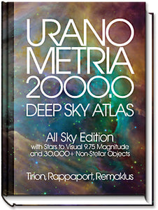 Uranometria 2000.0 Deep Sky Atlas All Sky Edition (pole to pole coverage)
