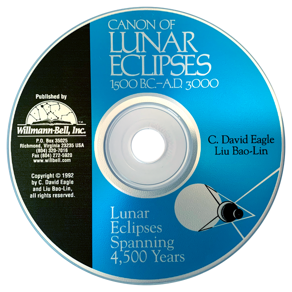 Cannon of Lunar Eclipses (1500 B.C.-A.D. 3000) CD