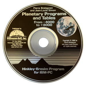 Planetary Programs & Tables (Hickley-Bresim) CD